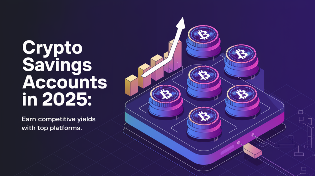 Crypto Savings Accounts in 2025: Earn Competitive Yields with Top Platforms