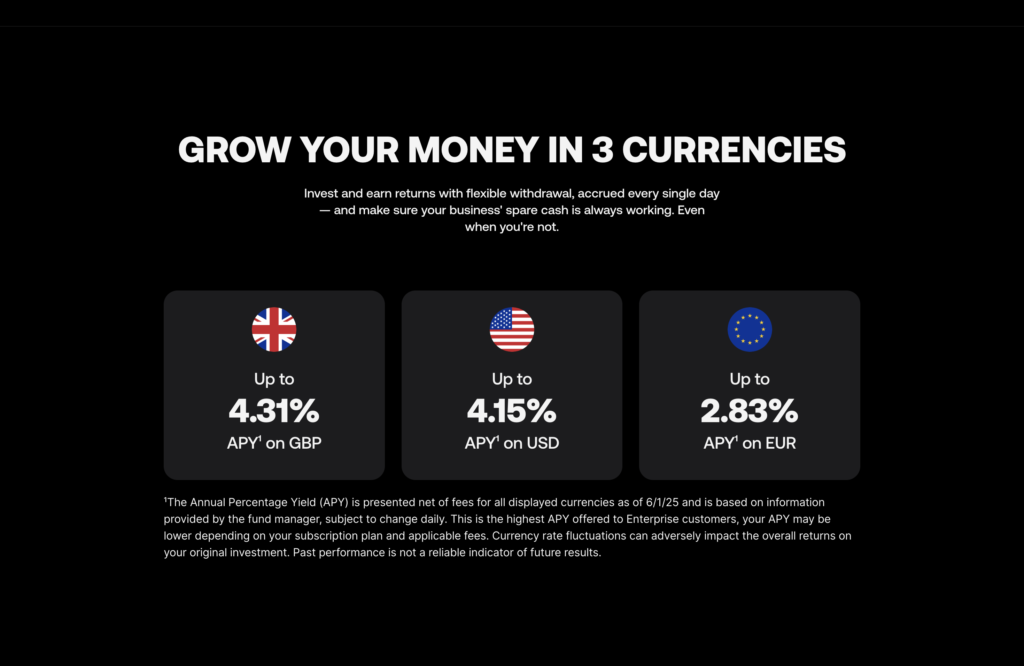 Revolut savings accounts interest rates